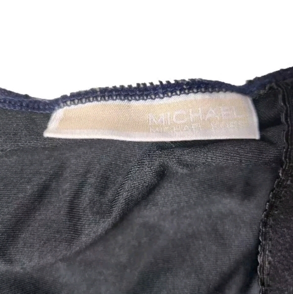 Michael Michael Kors Womens Navy Grommet Cut Out One Piece Swimsuit-Size XS - Picture 7 of 7